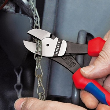 Knipex 74 02 180 - Kraft-Seitenschneider für 20 % Kraftersparnis, 180 mm - 