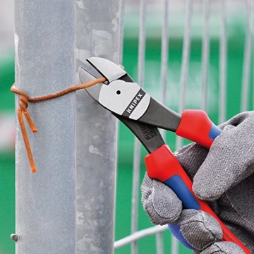 Knipex 74 02 180 - Kraft-Seitenschneider für 20 % Kraftersparnis, 180 mm - 