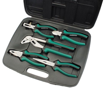 Mannesmann 5-tlg. Zangensatz im Tragekoffer, M10996 - 1