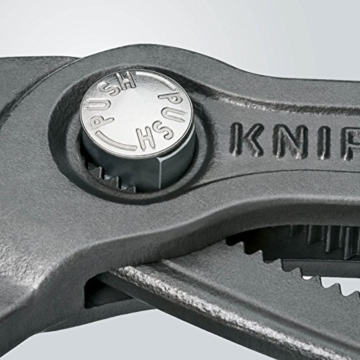 KNIPEX 87 01 125 Cobra - Mini-Wasserpumpenzange, Griffe mit Kunststoff überzogen, 125 mm - 